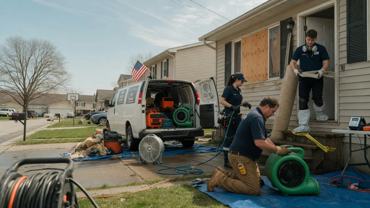 Water Damage Restoration in Glasgow, WV near me